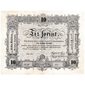 10 Forintů, 1848