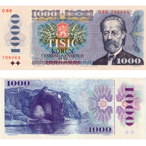 1000 Korun československých, 1985