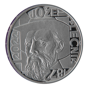 Stříbrná mince 200 Kč 2022 Jože Plečnik