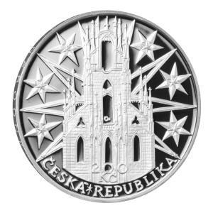 Stříbrná mince 200 Kč Jan Blažej Santini-Aichel 300. výročí úmrtí 2023