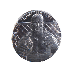 Stříbrná medaile 23 mm Karlos Terminátor Vémola