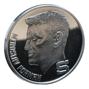 Stříbrná medaile HC Sparta - Miroslav Forman