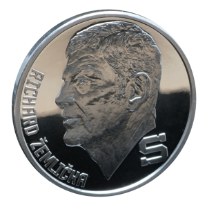 Stříbrná medaile HC Sparta - Richard Žemlička