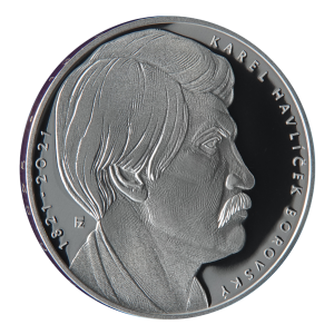 Stříbrná mince 200 Kč 2021 Karel Havlíček Borovský