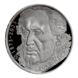Stříbrná mince 200 Kč Max Švabinský 150. výročí narození